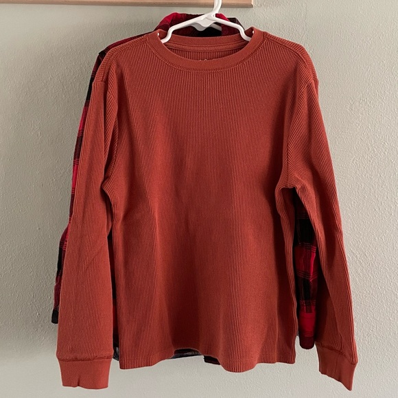 Lot of fall flannels and thermal, Gap, Cat & Jack - Picture 4 of 7